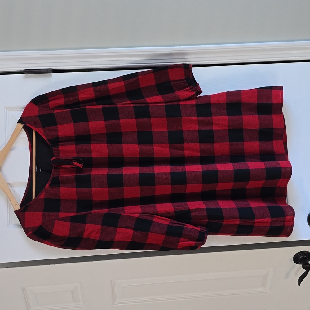 Madewell Buffalo Plaid Dress